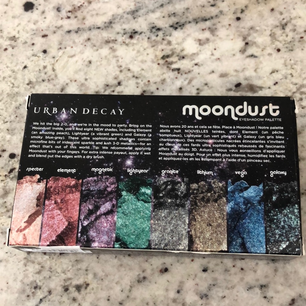 * LAST ONE * Moondust Eyeshadow Pallet Urban Decay - Picture 2 of 6